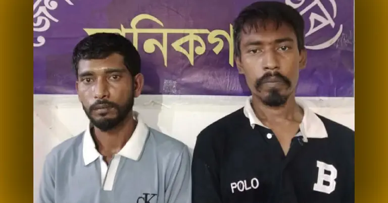 গ্রেপ্তার হওয়া দুইজন